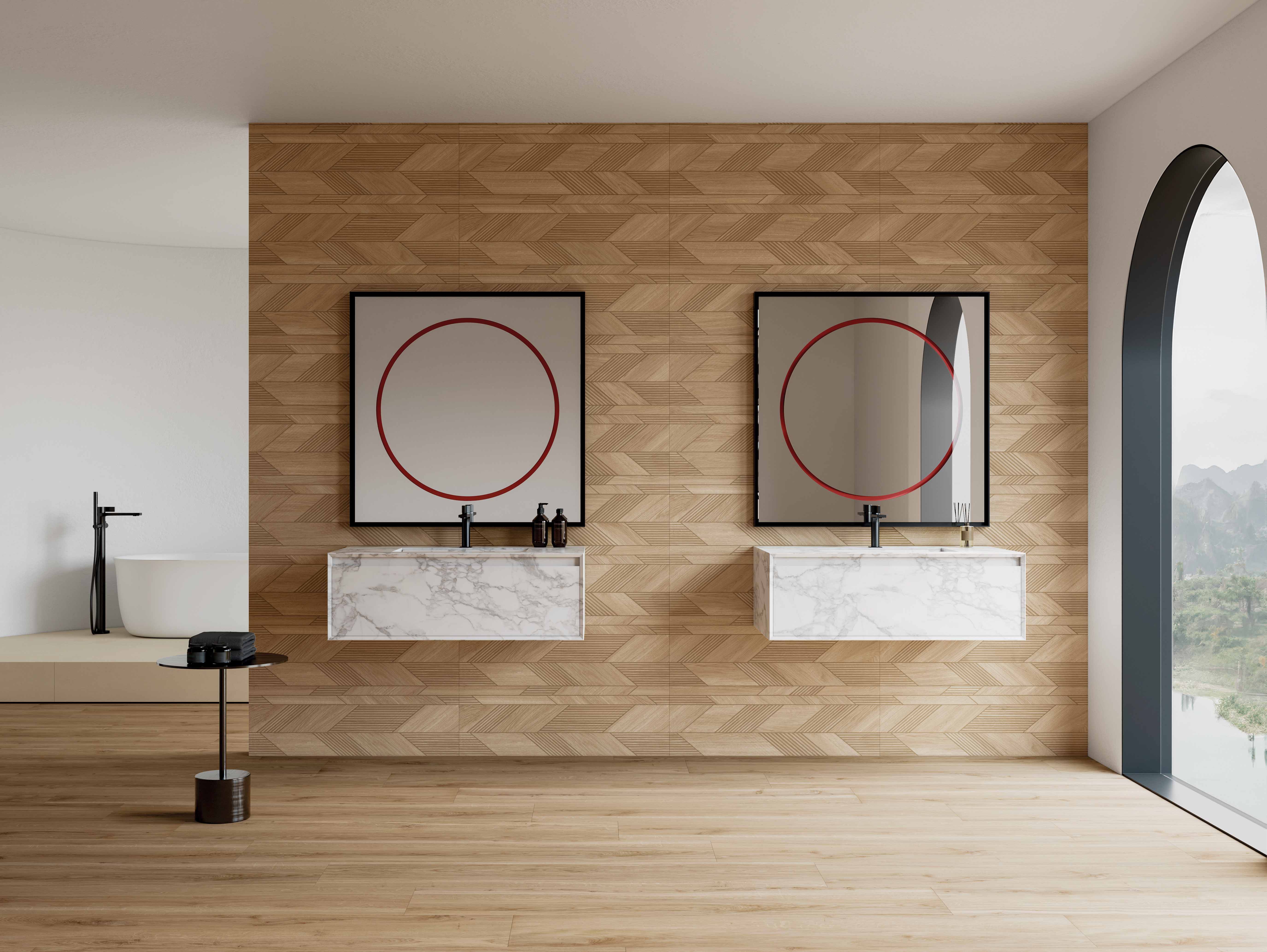 На стену Venatto Graphic Oak 30x90 - фото 3