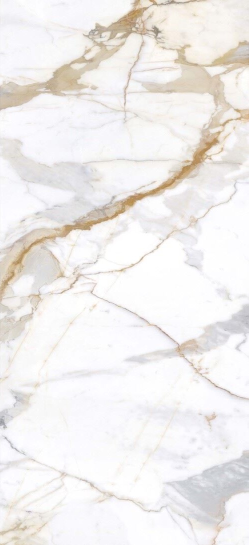 MN034AP271206 На пол Calacatta Gold Polished 6mm 120x270 - фото 3