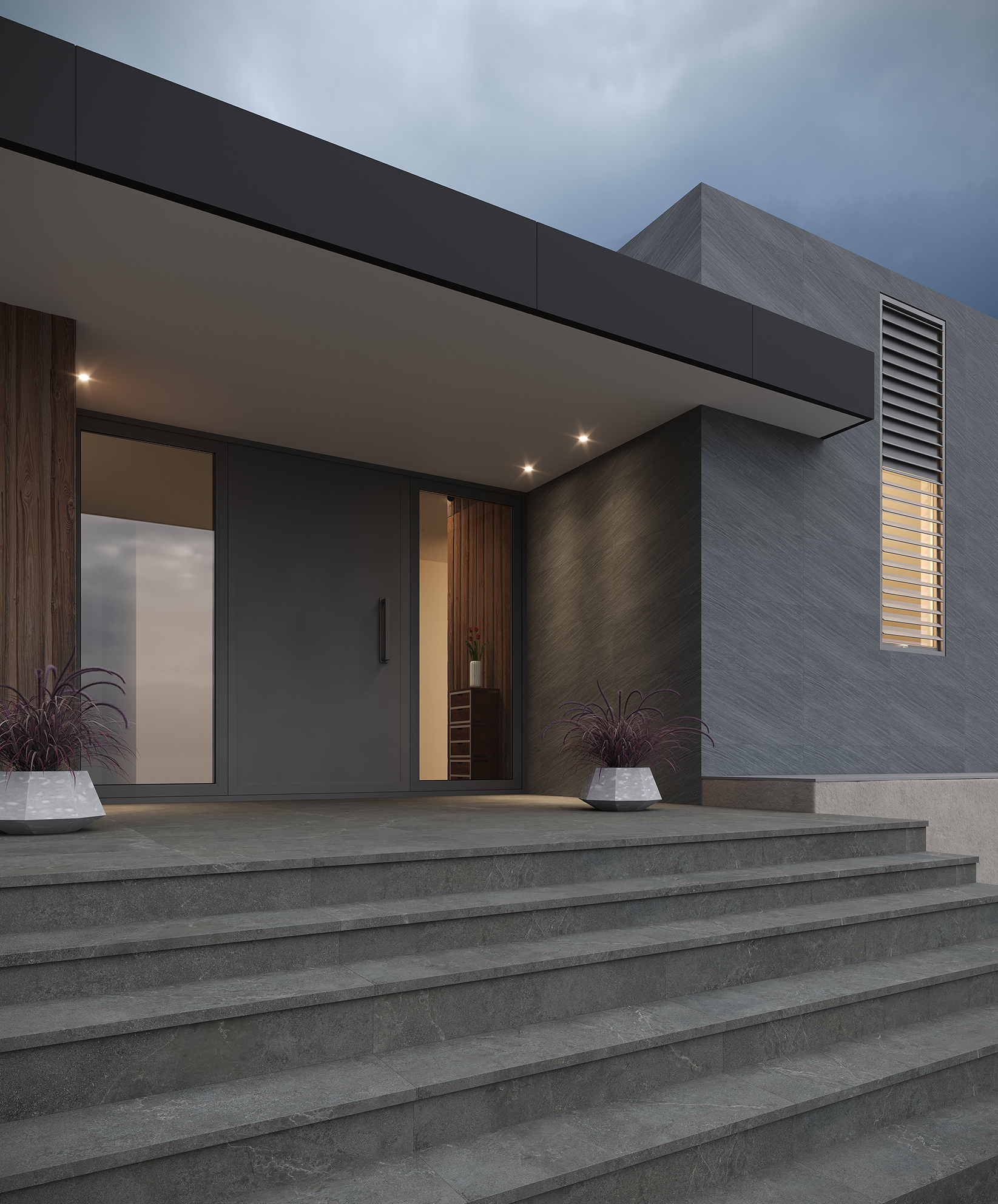 На пол Loft Rock Grey Matt 5mm 60x120 - фото 11
