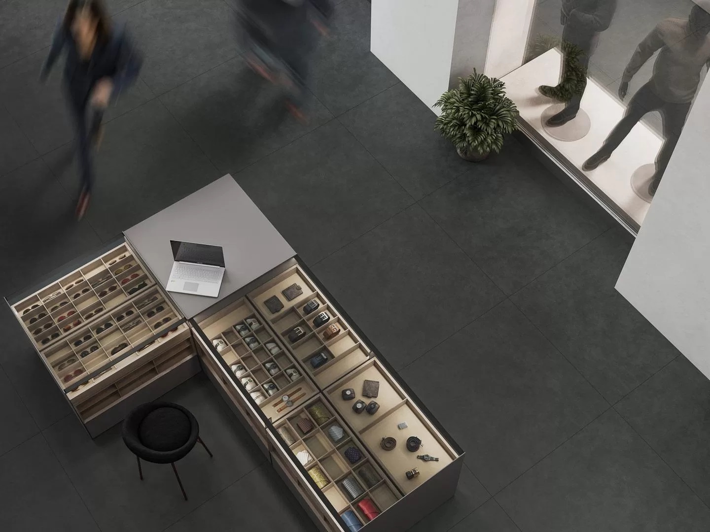 DD642120R/GCF Ступень Про Чементо Клееная Зеленый Матовый 33x60 - фото 15