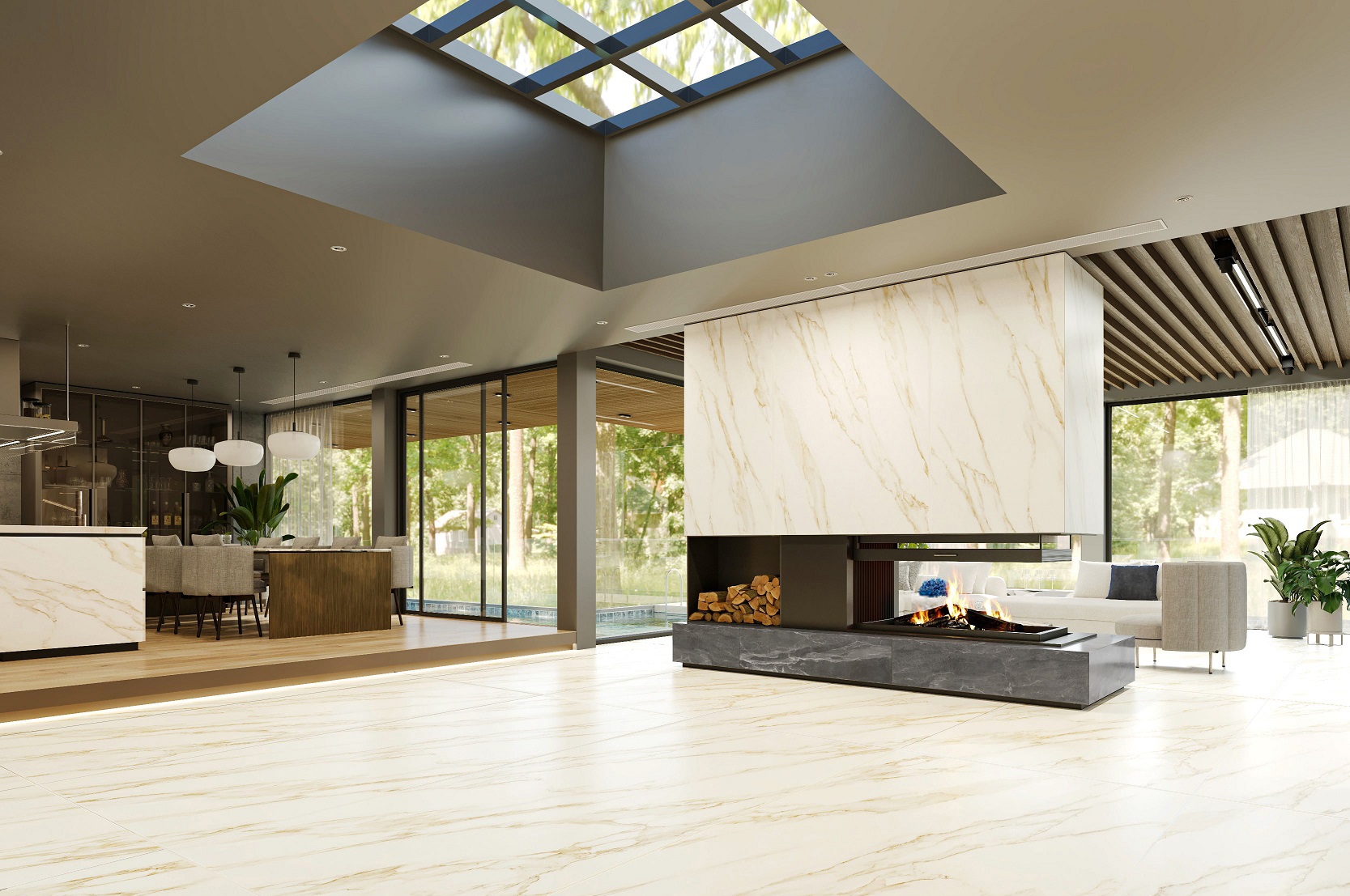 NTT3605P На пол Atlas Home Marble White 120x280 - фото 50