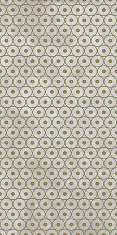 752607 Декор Tesori Decoro Anelli Grigio Bronzo 6mm 120x240