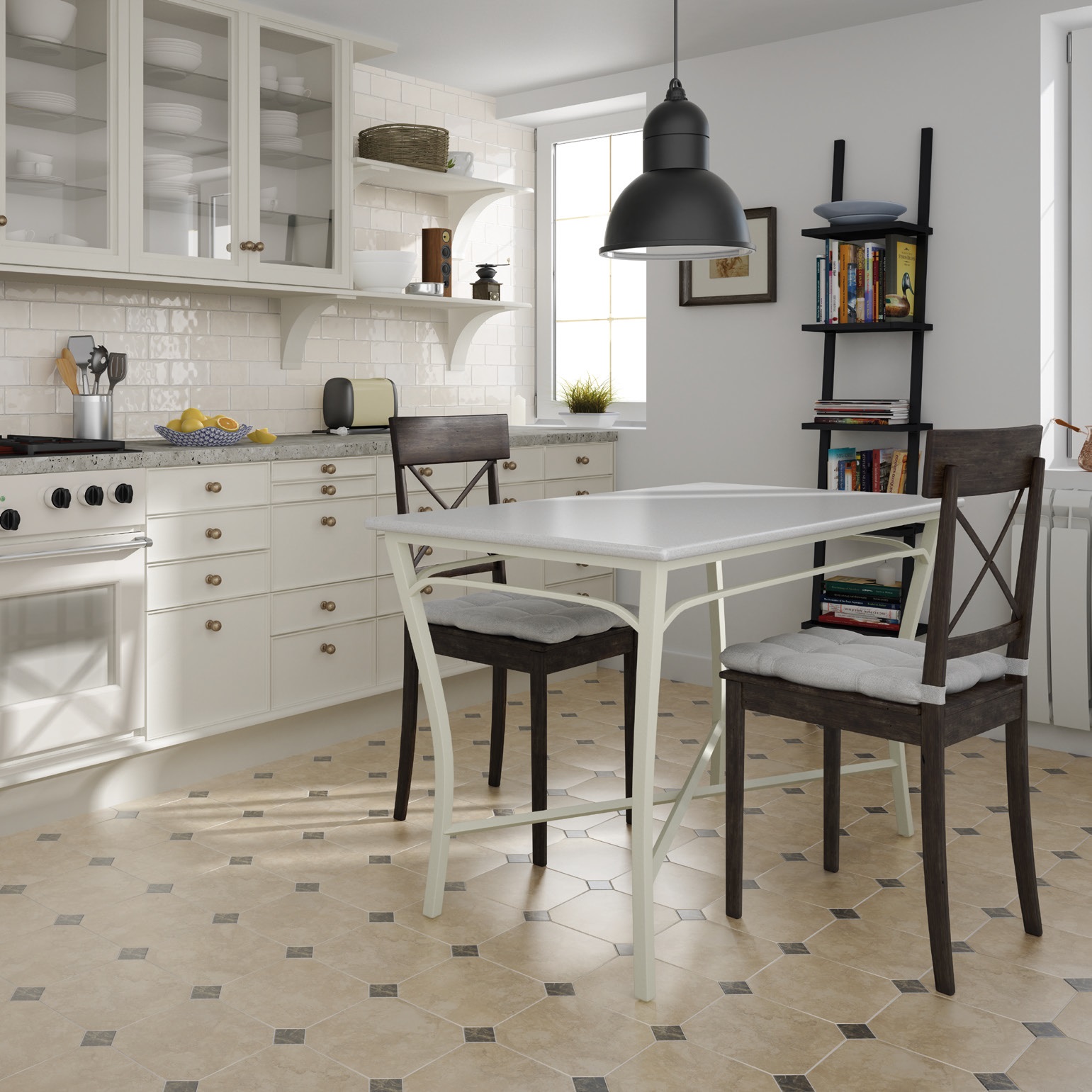 20555 На пол Octagon Gris Mate 20x20 - фото 5