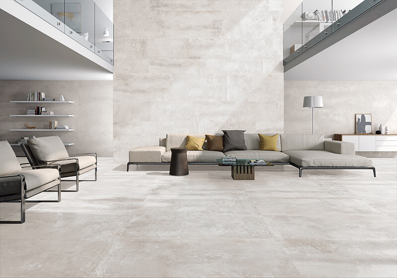 JA3012M На пол Microcement Glossy Putty White Text 120x270 - фото 3
