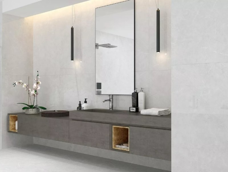 Напольный Porcelain Tile Grey polish 60x120 - фото 6