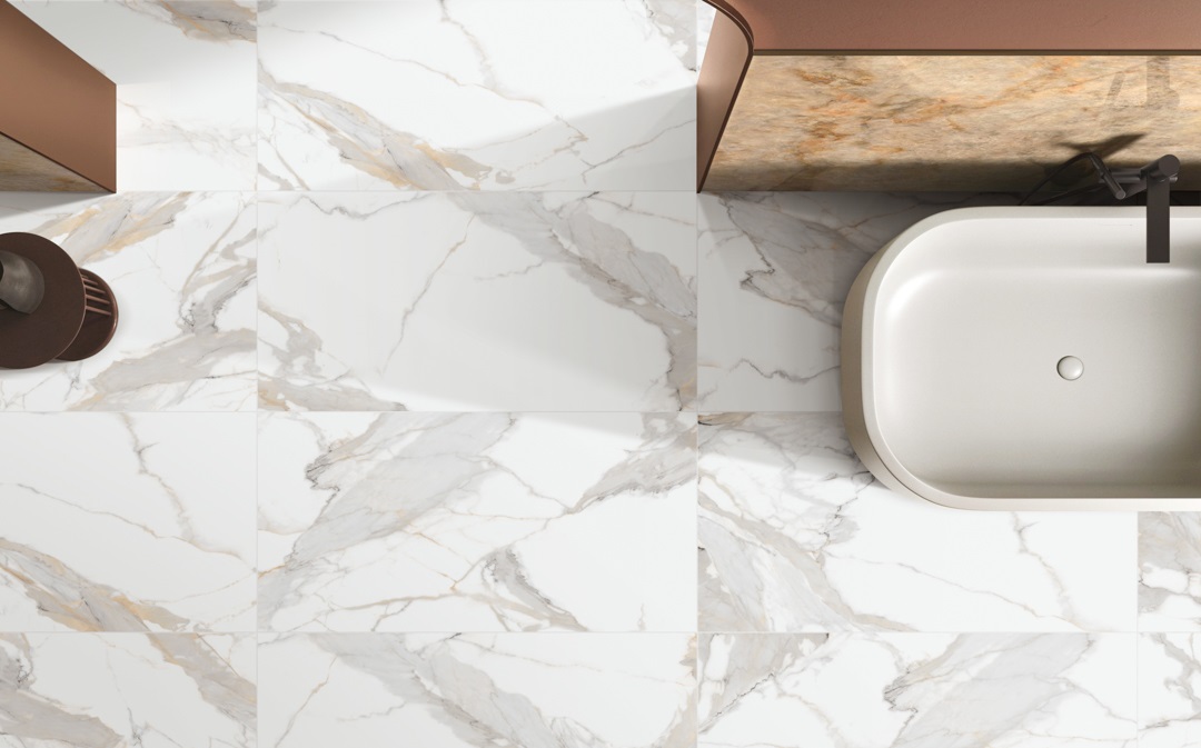 NTT9121P  На пол Bright And Shiny Calacatta Light Grey 60x120 - фото 56