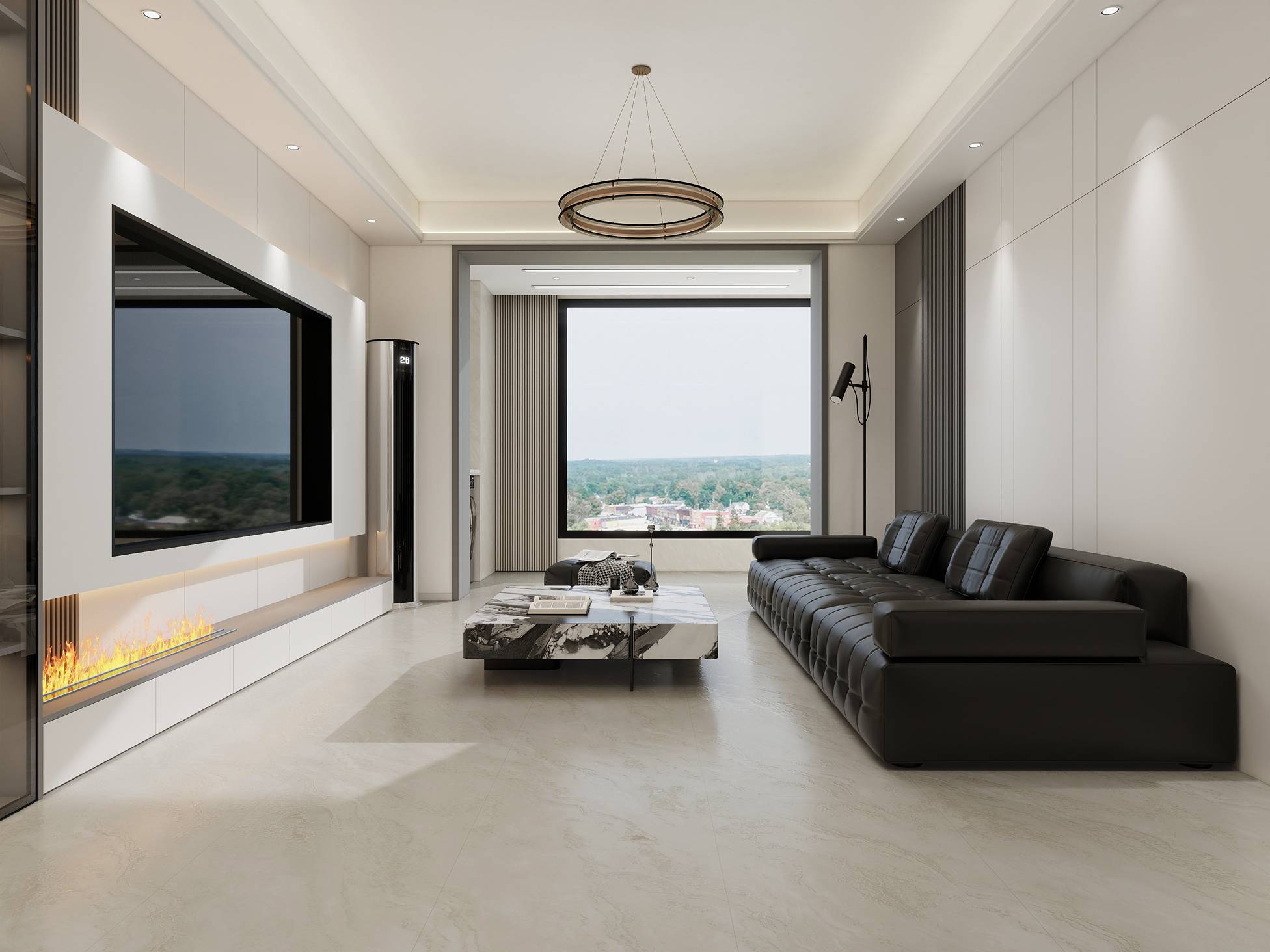 NTT9351SG На пол Riverstone Sandstone White Satin Glazed 60x120 - фото 10