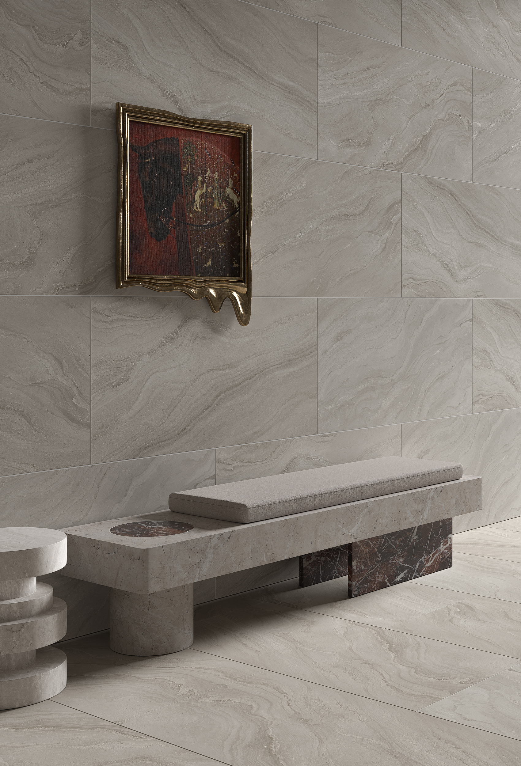 2198 На пол Pro Milano Black Matt Shape 4D 120x60 - фото 10