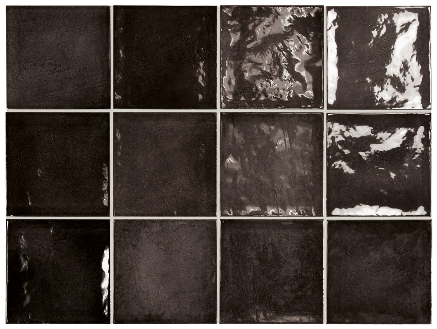 25598 На стену Village Black 13.2x13.2