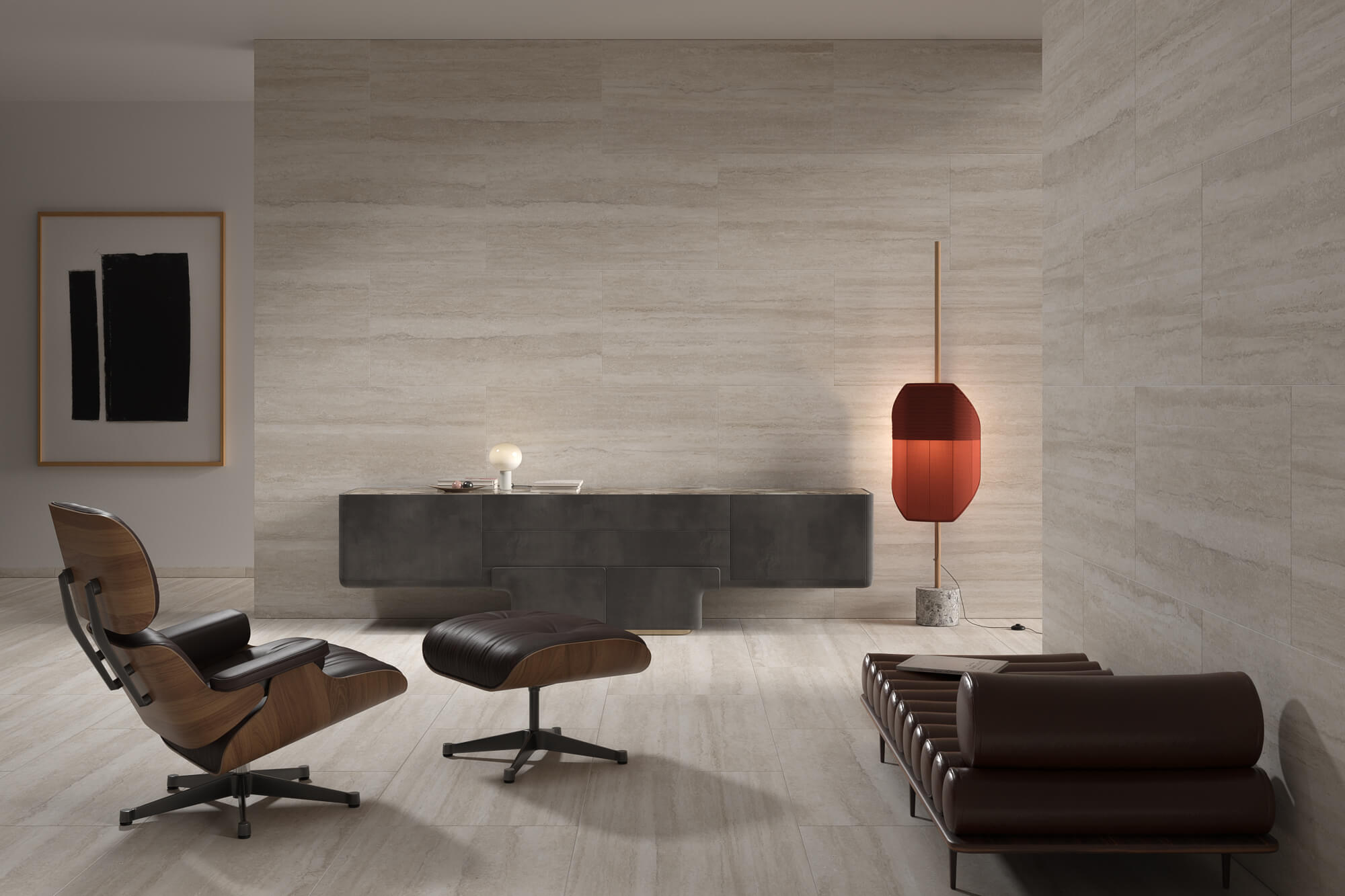 1186 На пол Stone Travertine Vein Silver Matt 120x60 - фото 36