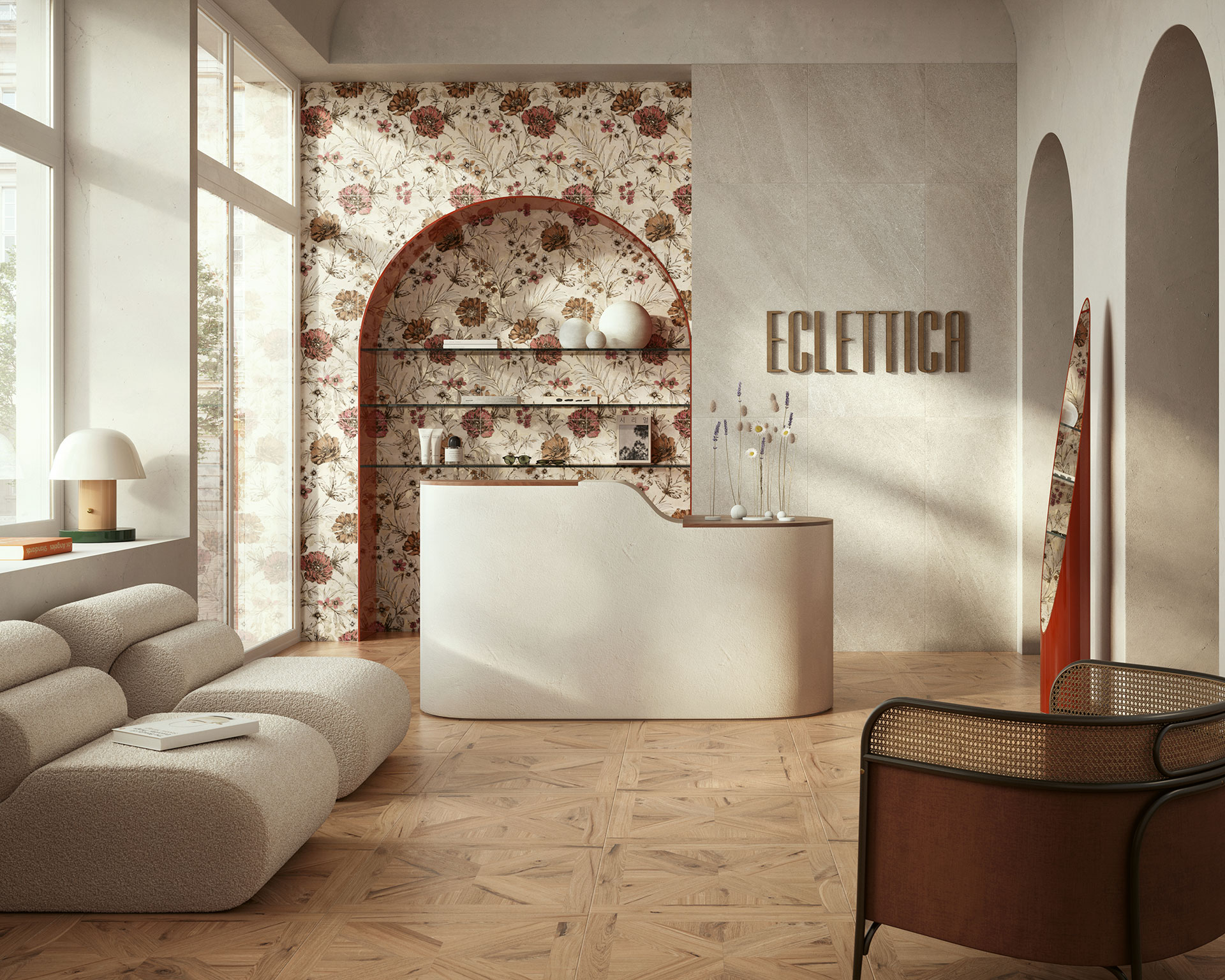 Декор Eclettica Inserto Rett Bianco 60x120 - фото 12