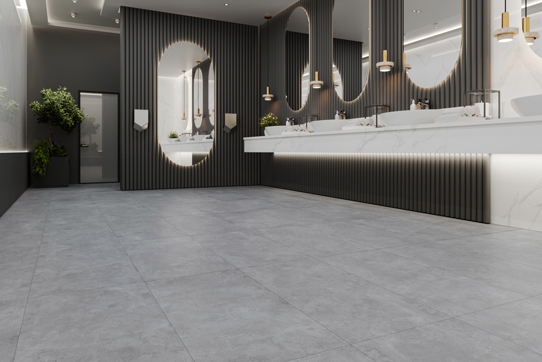 NTT996000M На пол Cemento Zett Bianco Mat 60x60 - фото 23