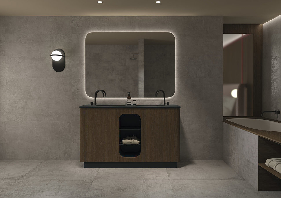 29713 На пол Downtown floor Anth SP/90X90/R 90x90 - фото 6