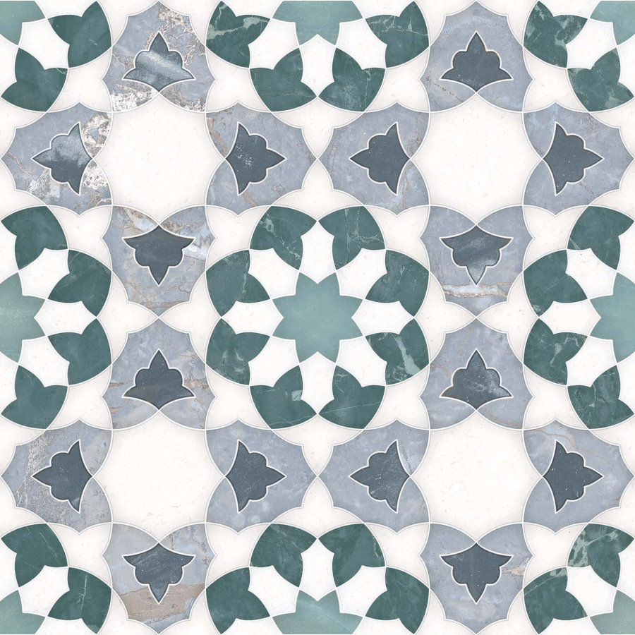 На пол Marrakech Zellige Gueliz 22.3x22.3 - фото 2