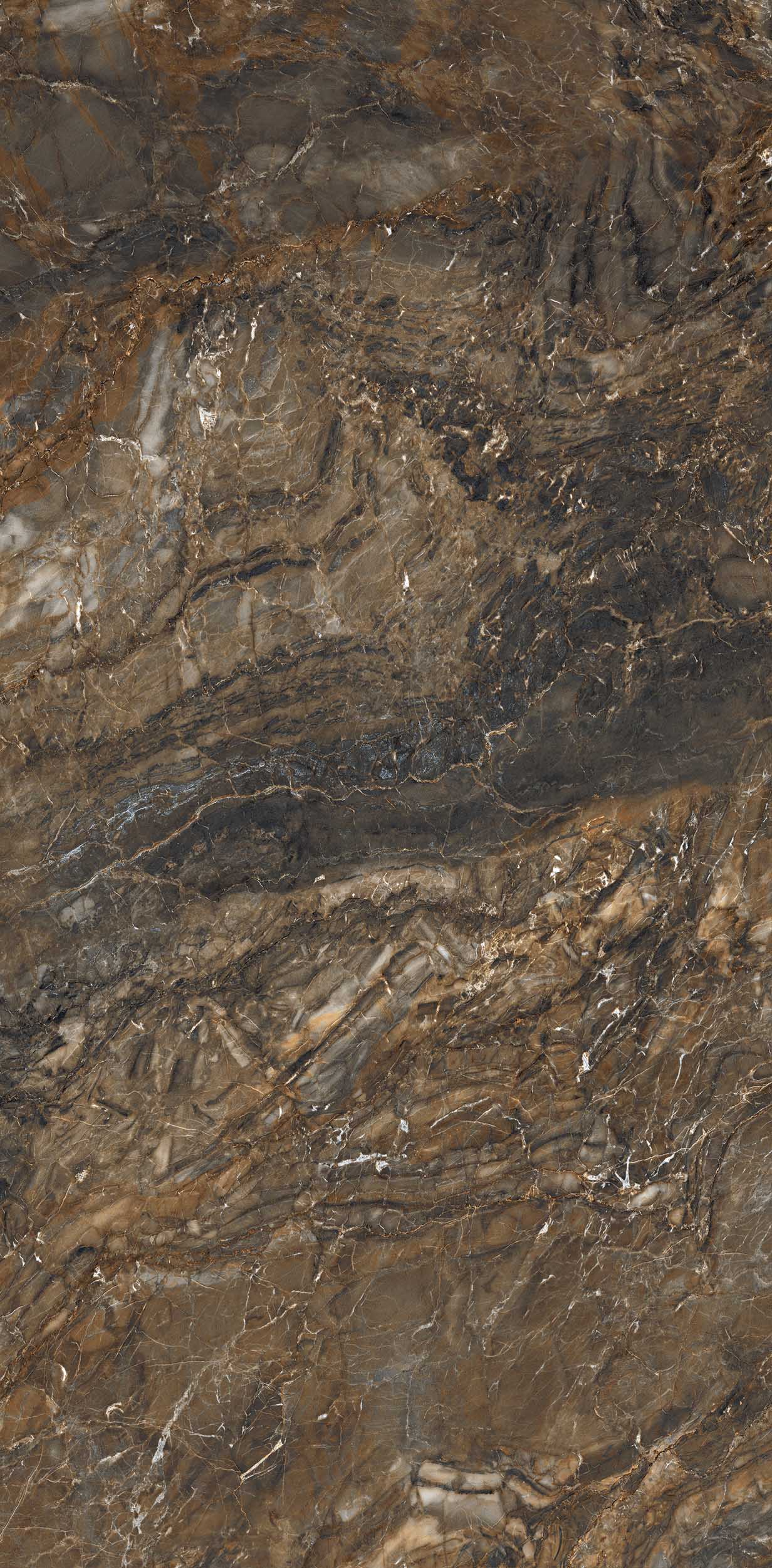 На пол Bernini BR04 Dark Brown Неполированный Рект. 80х160х10 - фото 6