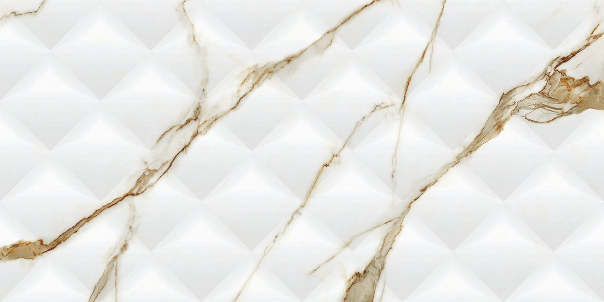 LE63063A-F50 На стену Bianco Carrara Oro Monticulo Rectificado 30х60