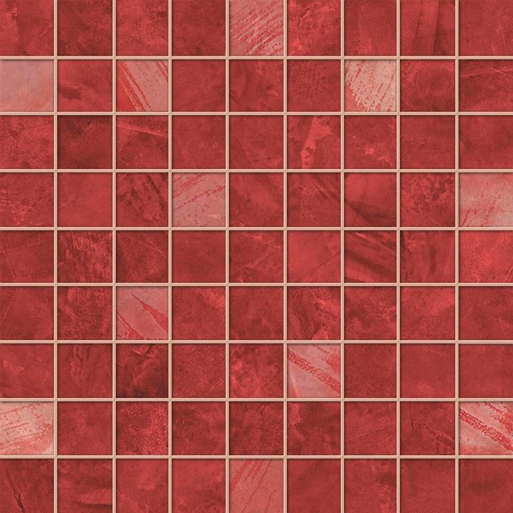 600110000931 На стену Thesis Red Mosaic 31.5
