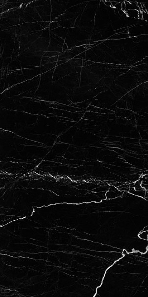 На пол Ararat Lighthing Black Matt Спеченный камень 1600x3200x20 - фото 3