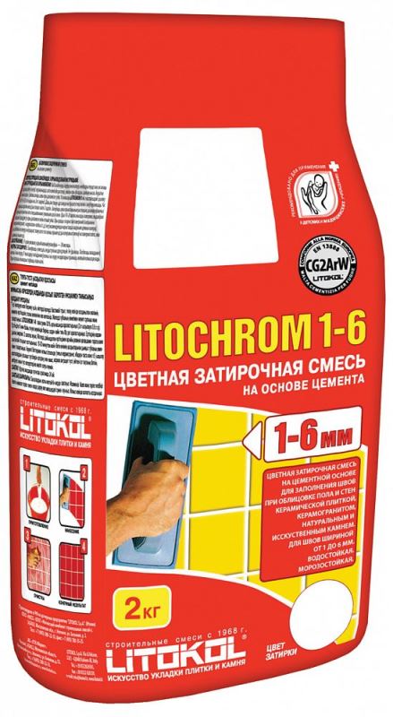  Litochrom 1-6 LITOCHROM 1-6 C.20 светло-серый 5кг - фото 3