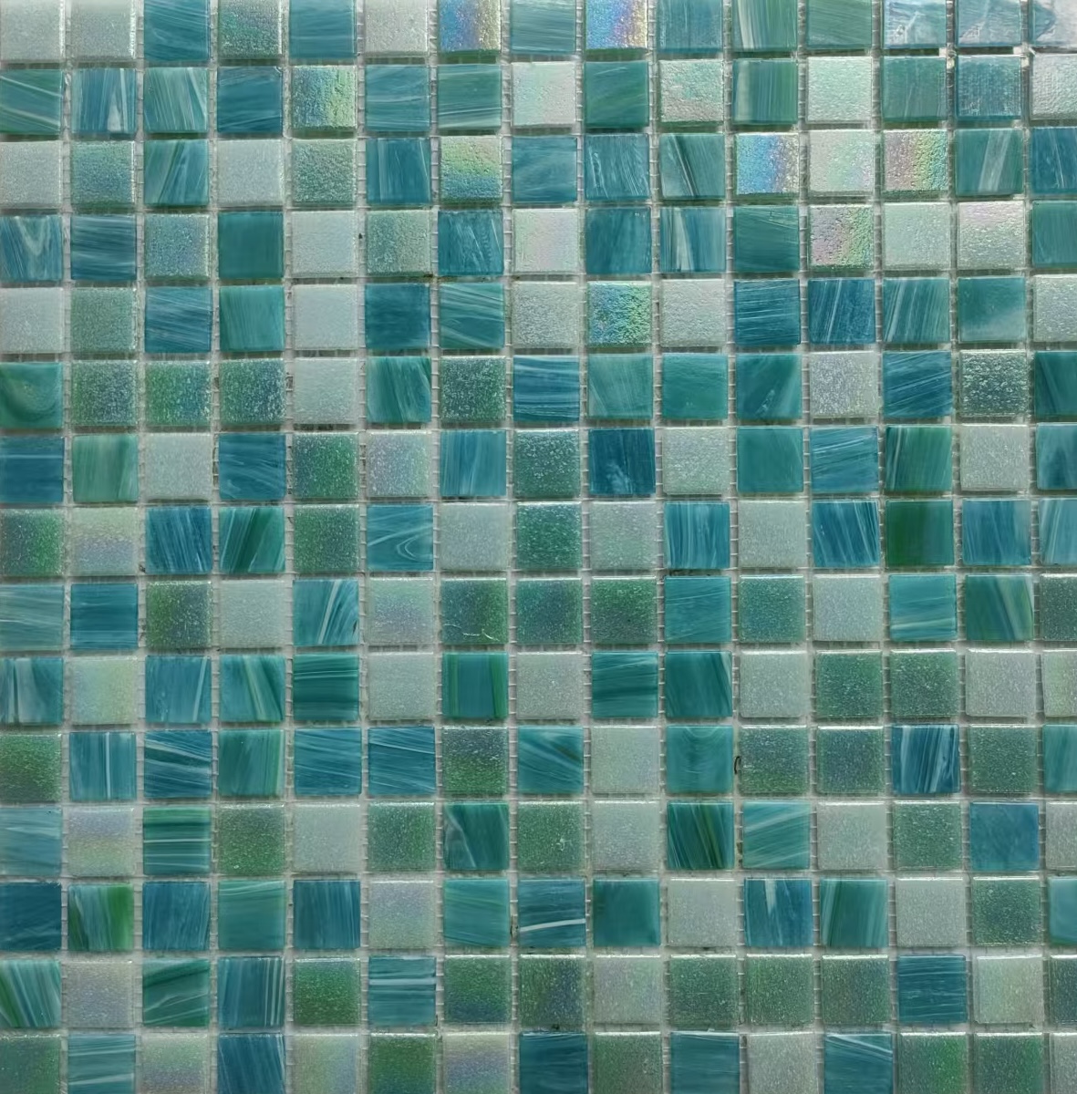 На пол Стеклянная мозаика Element 20*20*4 327*327