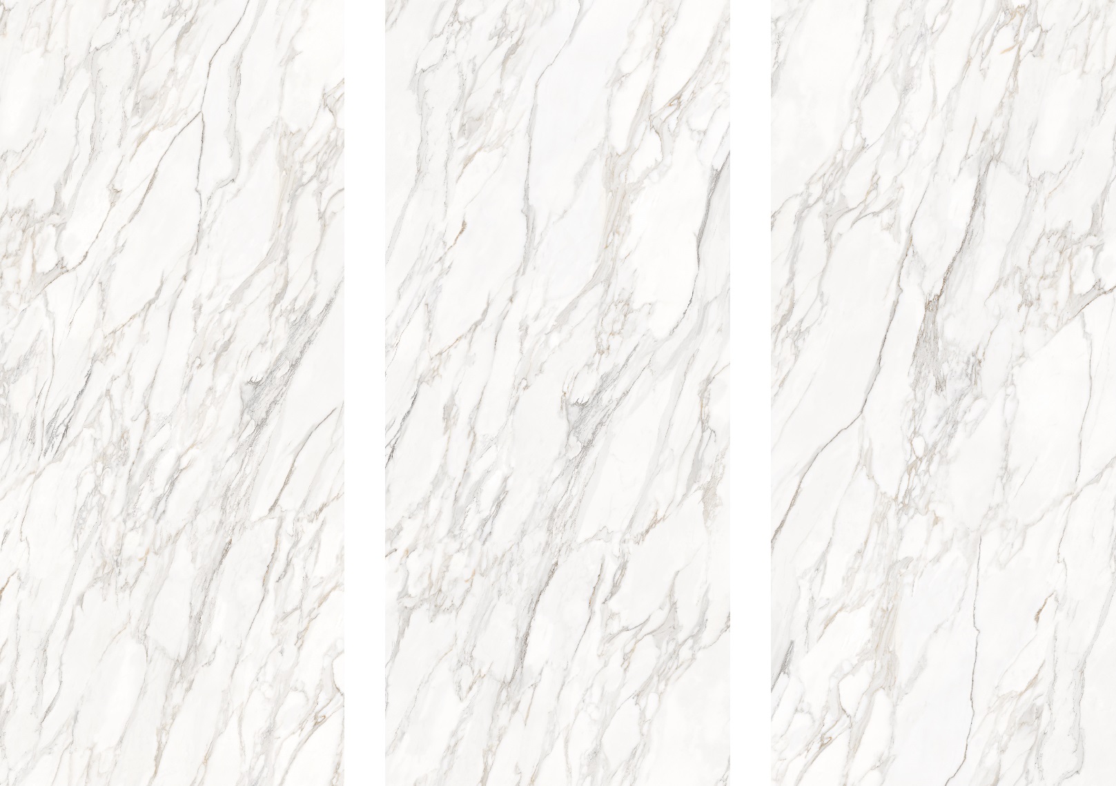 На пол Polished Carrara Bianco Elegance 2800х1200х6 - фото 2
