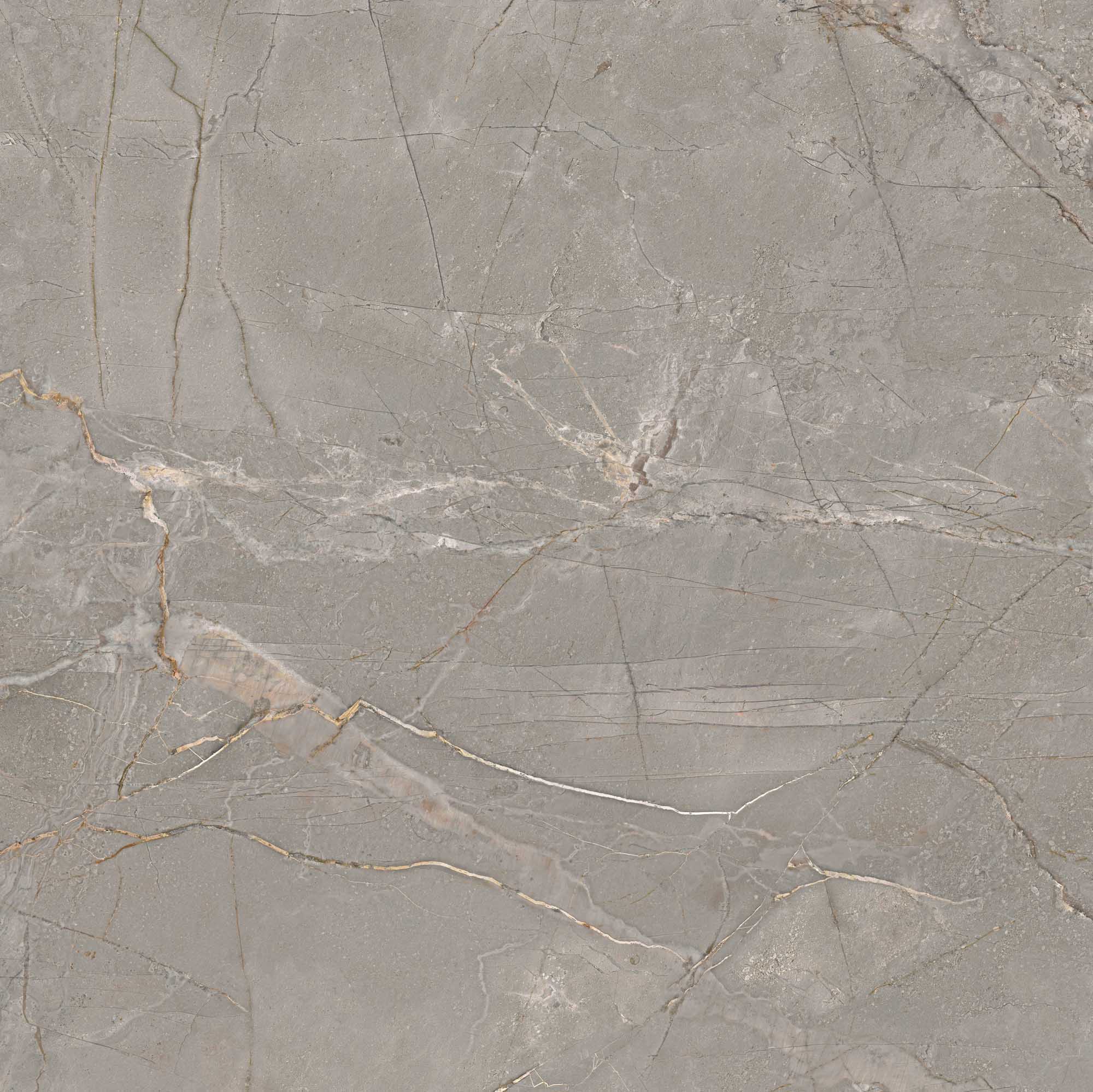 На пол Bernini BR03 Grey Неполированный Рект. 80х80х10 - фото 2