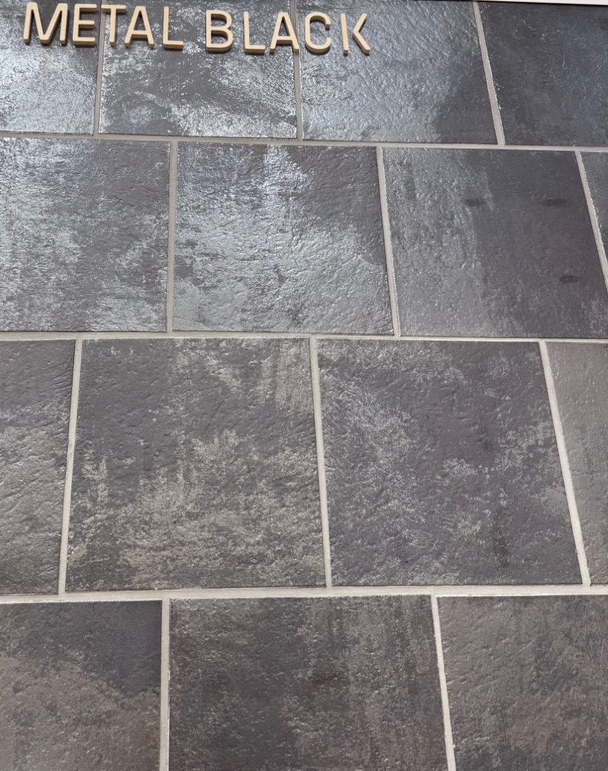 906859 На пол Metal Black 33x33 - фото 4