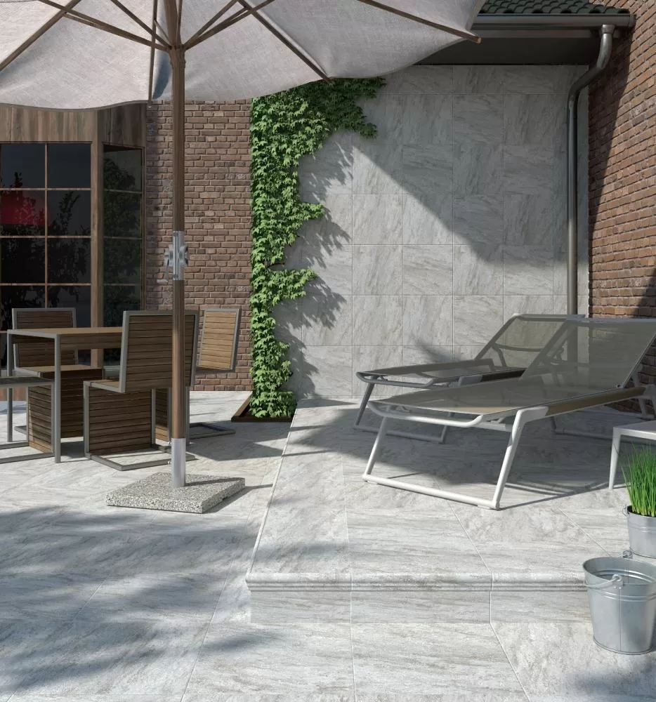 SG158500N/GR Ступень Терраса Фронтальная Коричневая Противоскользящая 40.2x30x0.8 - фото 3