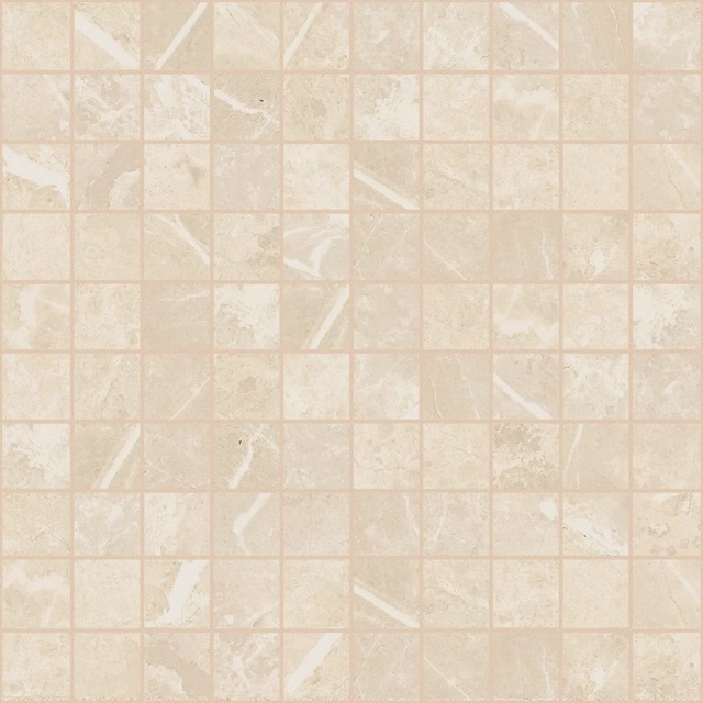 767150 Декор Elemental Stone Cream Dolomia Mosaico Nat 3x3 30x30