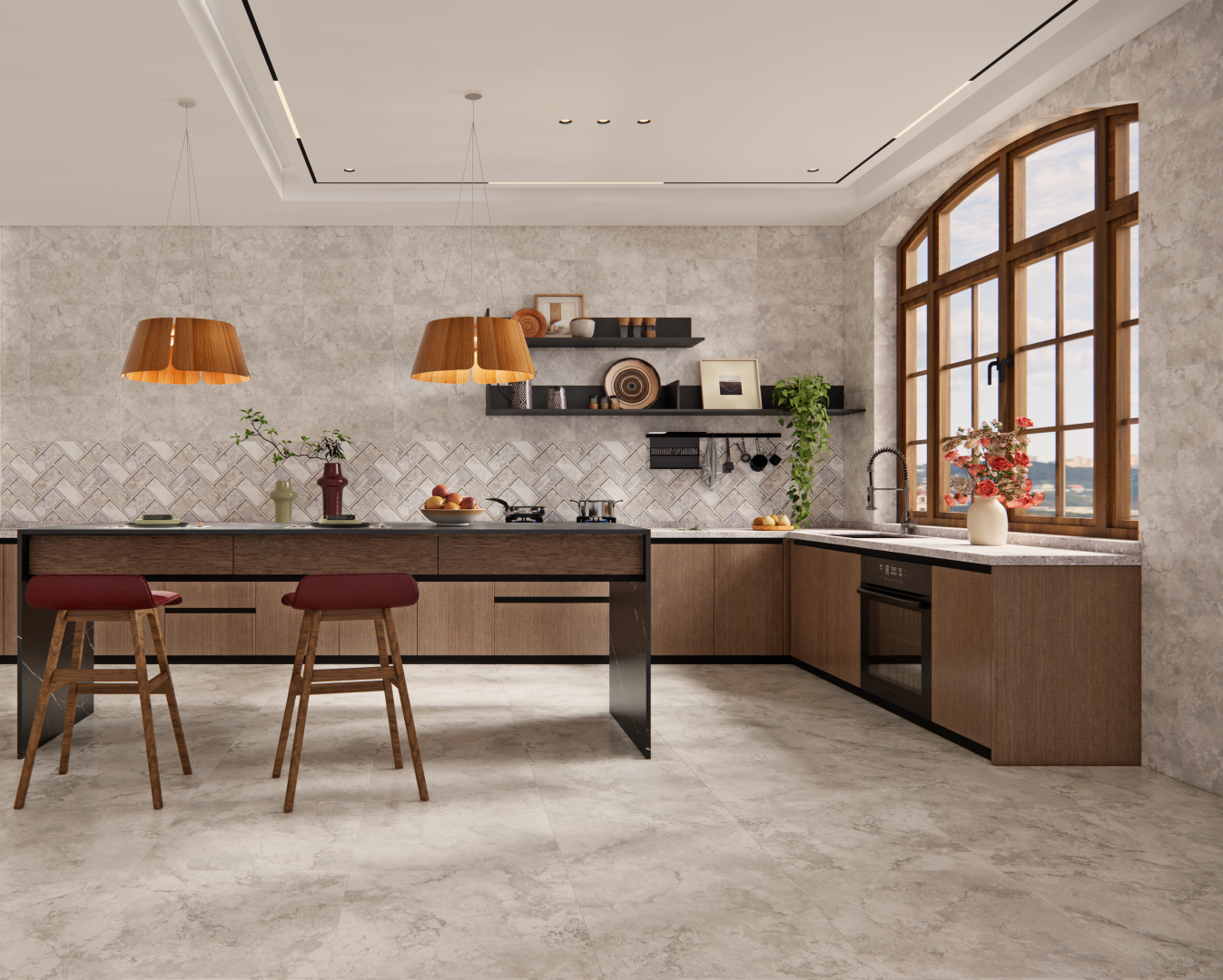 7930138704439 На пол Padma Beige 60x60 - фото 8