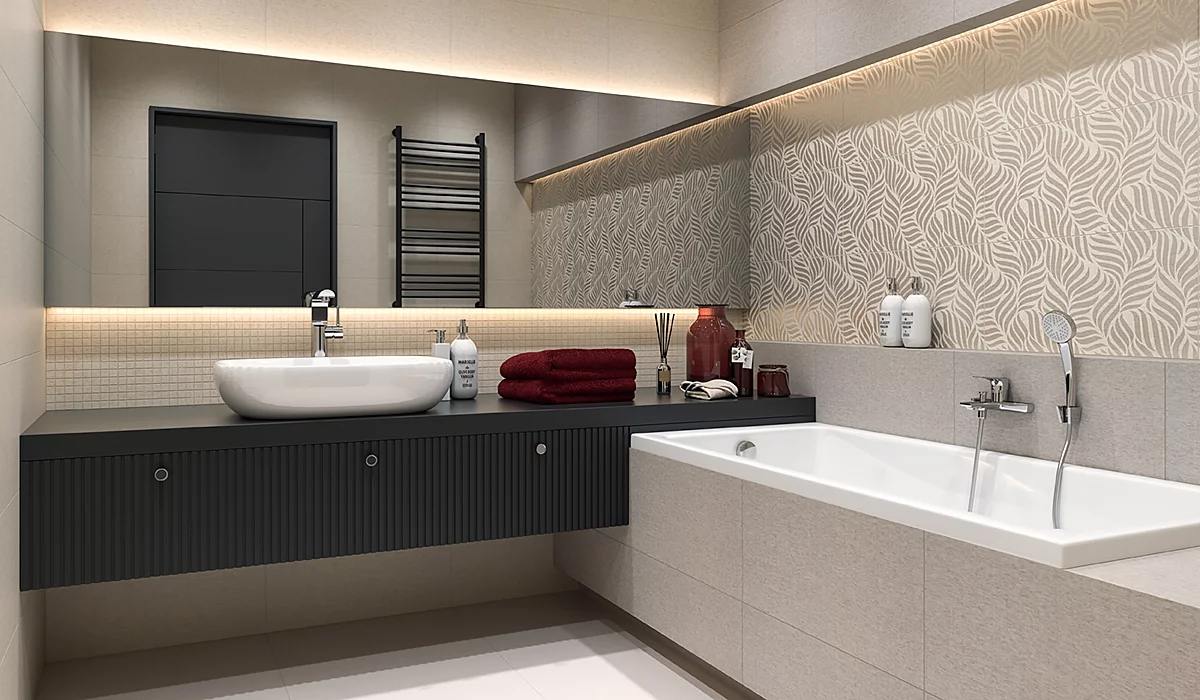 Декор Symetry Beige Inserto 30x60 - фото 4