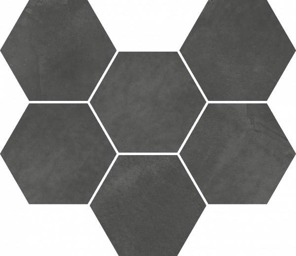 620110000190 На пол Continuum Petrol Mosaico Hexagon