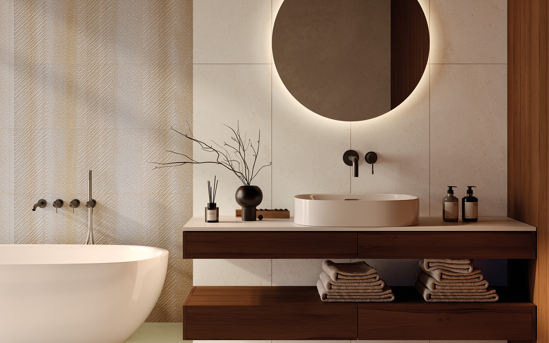 8929984 На пол Victorian Stone Moon Cream Structured 120x60 - фото 11