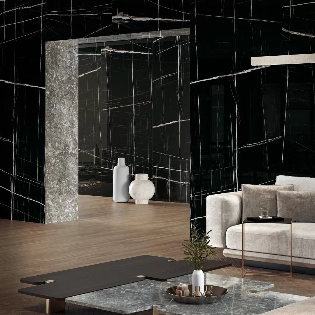 SG072902R На пол Sahara Black/Сахара Блэк Сахара Блэк Лаппатированный Обрезной 119.5х320 11мм - фото 9