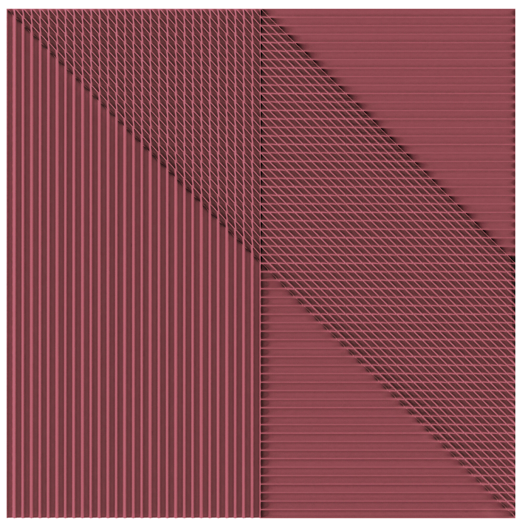 31688 На стену Lins By Yonoh Bordeaux 20x20 - фото 3