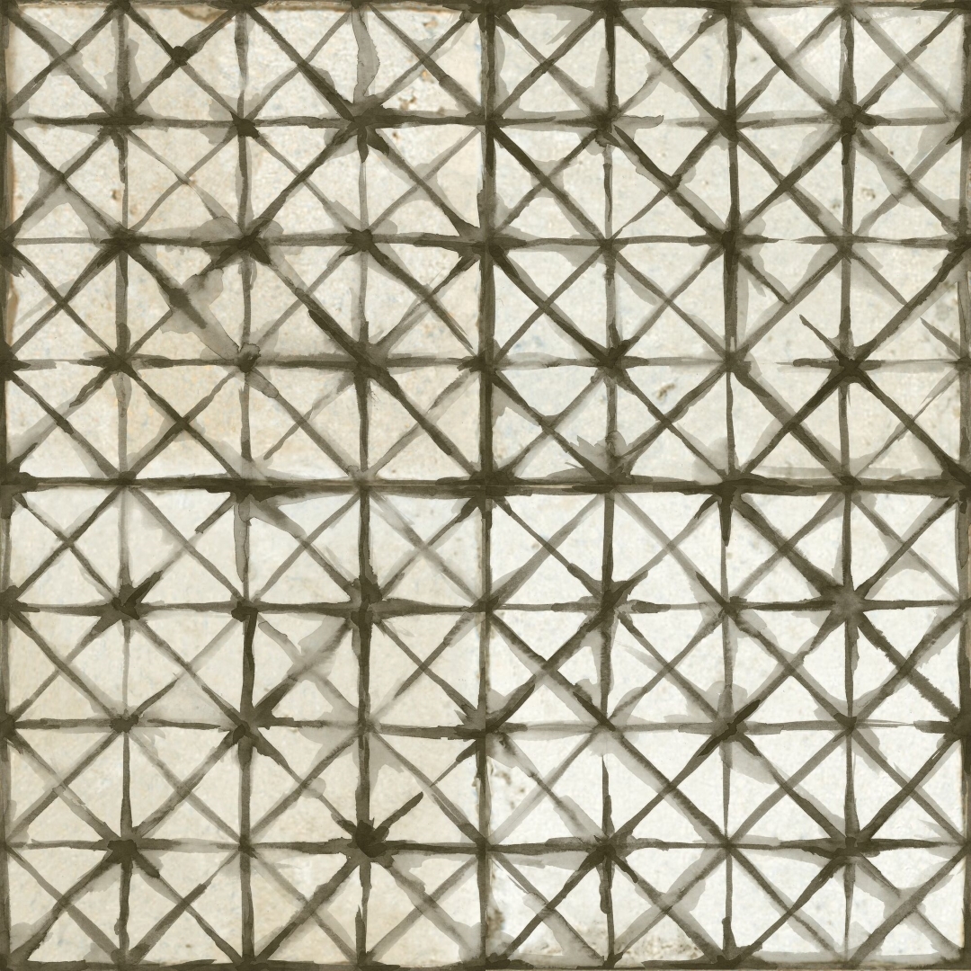 38312 На пол Fs Temple Black 45x45x0.95 - фото 2