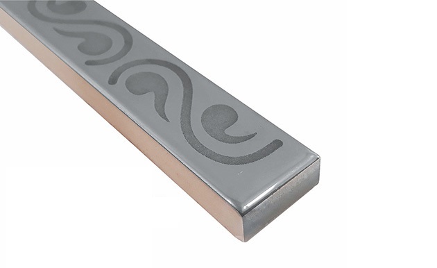 БК 217 Бордюр Керамические бордюры Шарм платина матовый 2х60 - фото 2