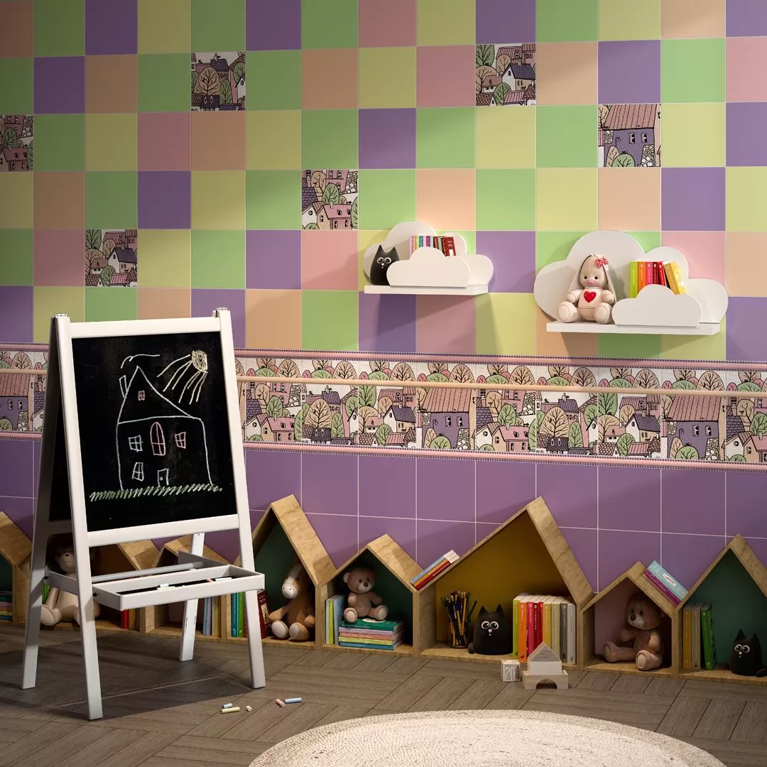 OS/A222/5009 Декор Городок 1 Матовый - фото 4