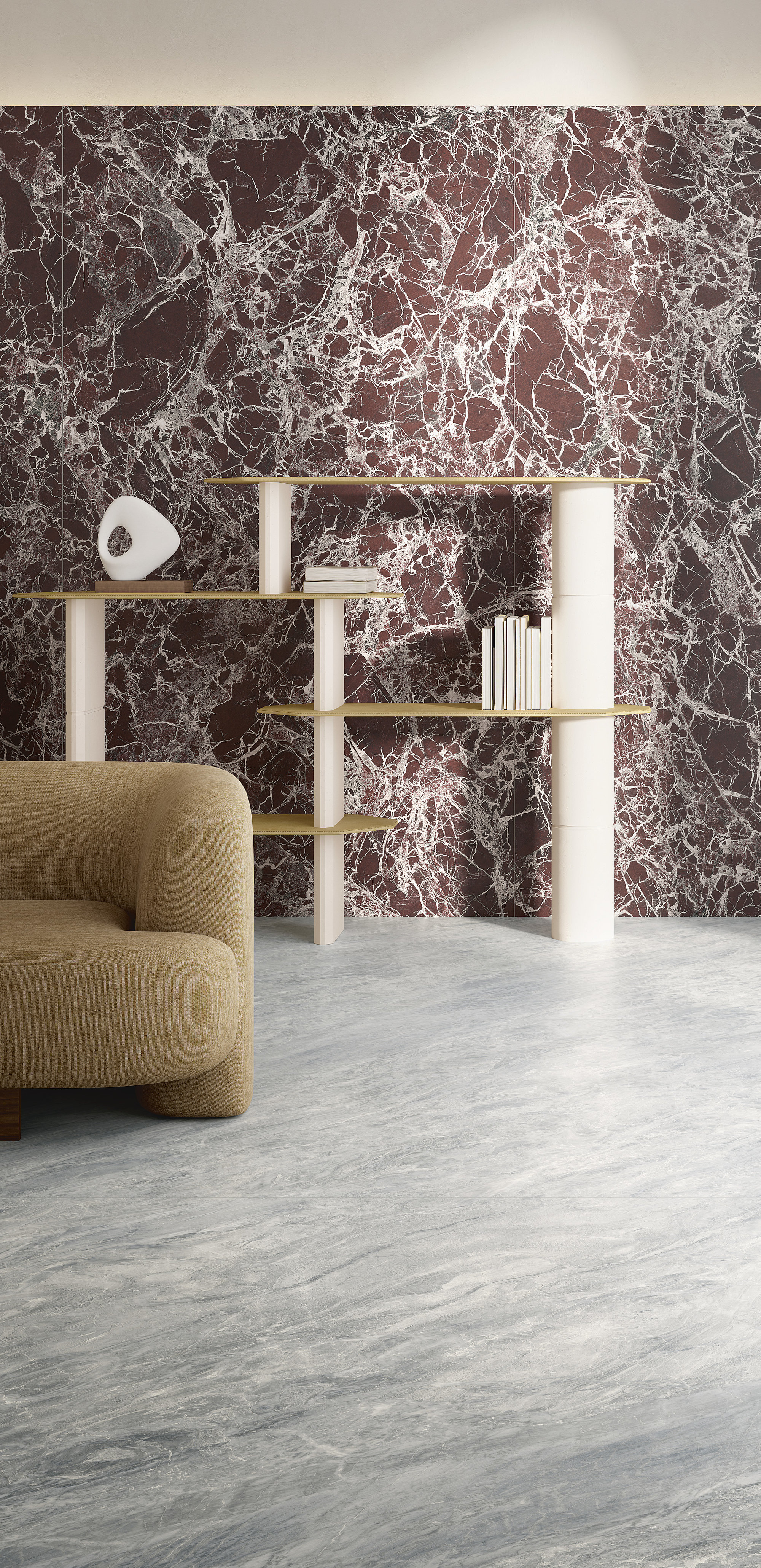 MMF33861530 На пол Maximum Marmi Opal White Feel 300х150 - фото 22