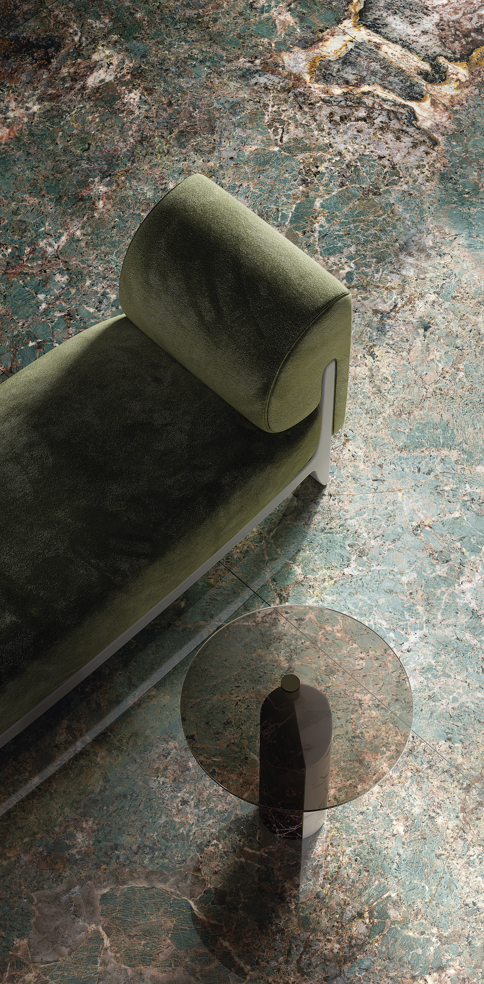 MMF33861530 На пол Maximum Marmi Opal White Feel 300х150 - фото 16