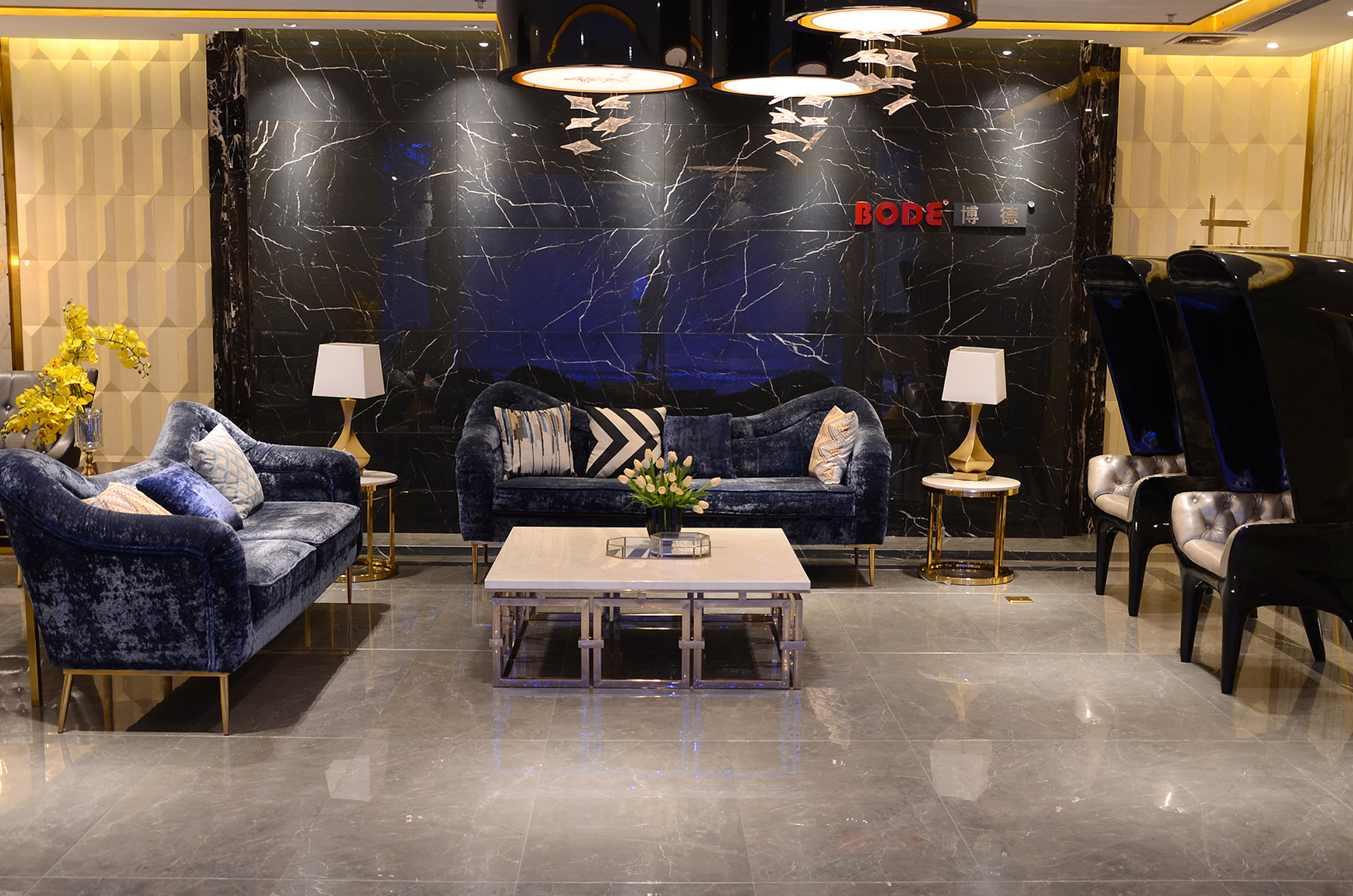 На пол Marble Porcelain Breccia marengo POL 120x60 5696 - фото 3