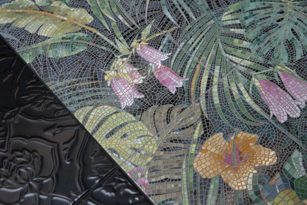 BLB050 Бордюр Альвао Багет Черный Матовый - фото 6