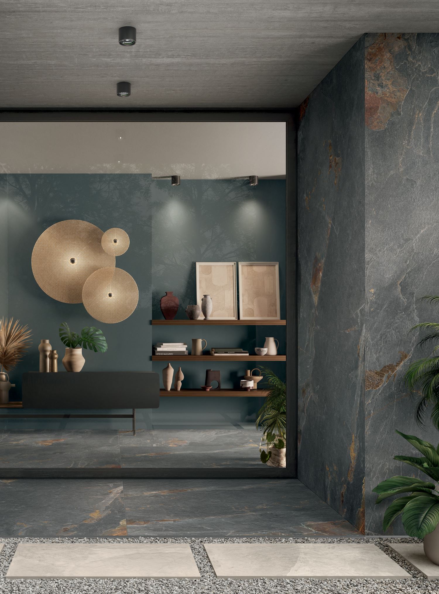 PZ6ST40 На пол Stone Trace Hollow Nat 6 mm 120x278 - фото 20