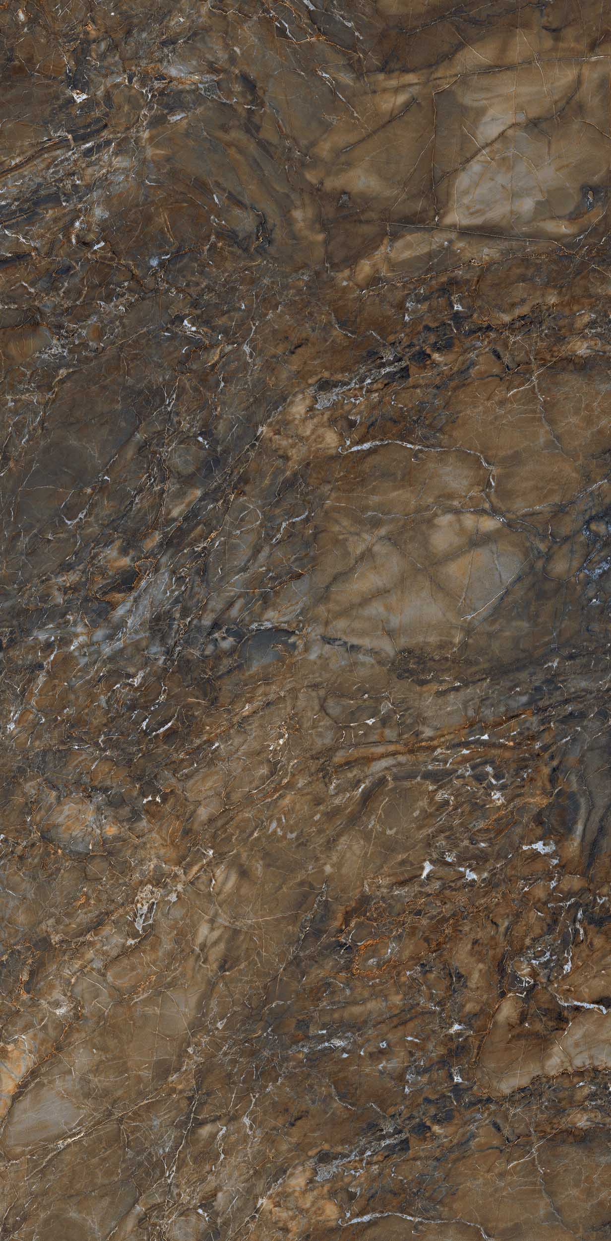 На пол Bernini BR04 Dark Brown Неполированный Рект. 80х160х10 - фото 2