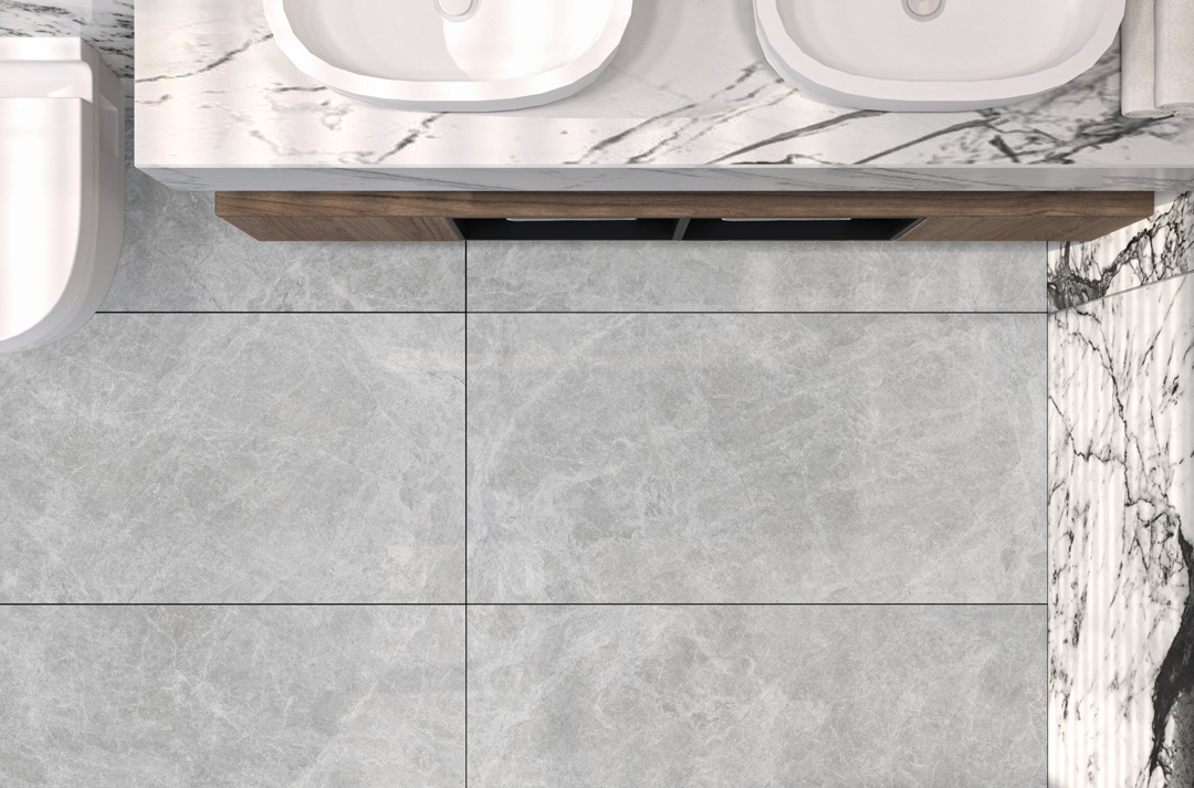 NTT9121P  На пол Bright And Shiny Calacatta Light Grey 60x120 - фото 52