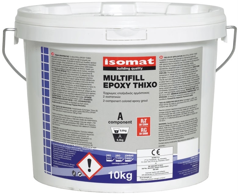  Multifill-Epoxy Thixo 2-компонентная эпоксидная затирка (16) светлая охра 3кг - фото 3