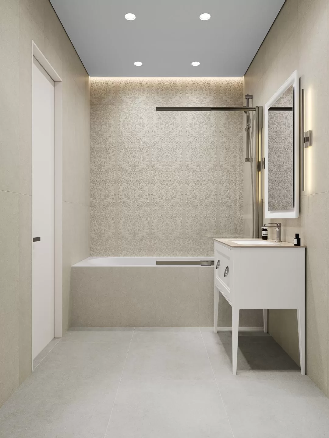 SG647420R На пол Монсеррат Бежевый Светлый Натуральный Обрезной 60x60 9мм - фото 23