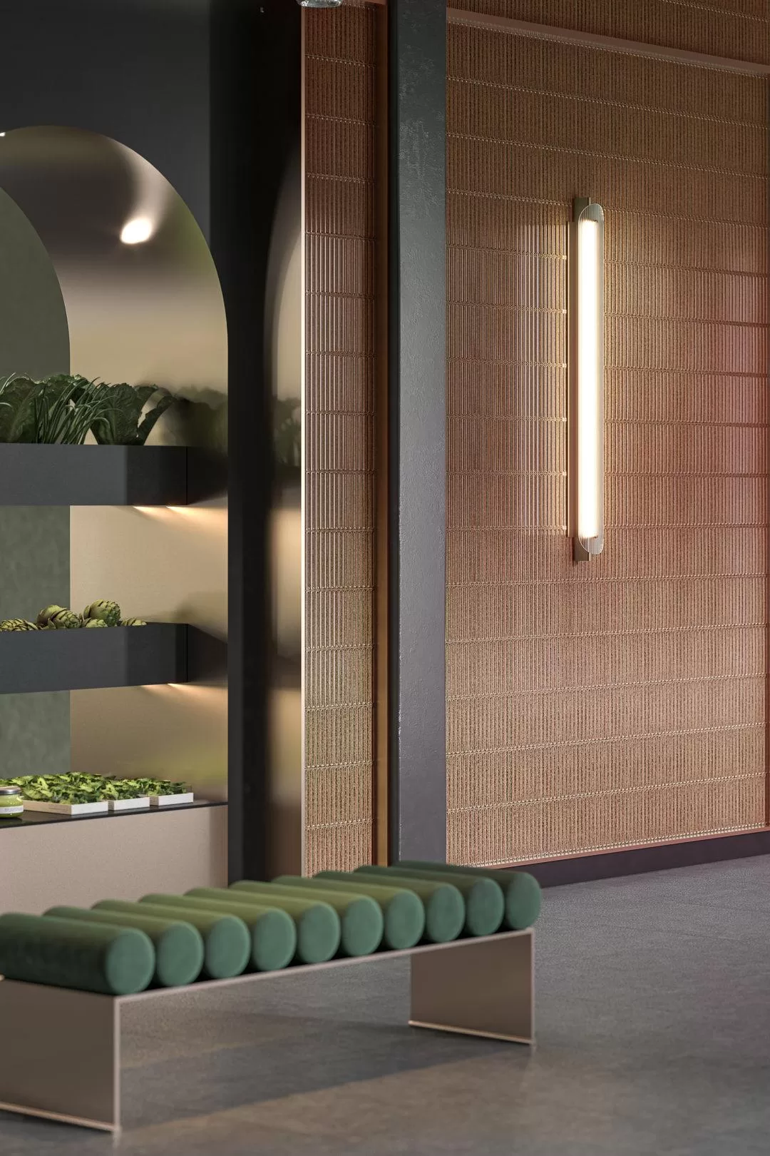 KMD2SOB005BN Декор Далия Чипсет фиолетовый глянцевый 20x20x0.95 - фото 18