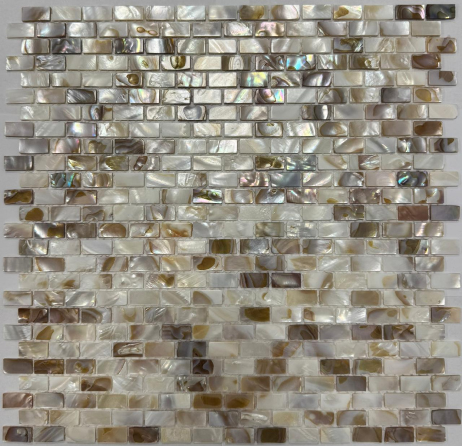 PIX771 На стену Каменная 771 из натурального перламутра 10*20 290х300х2