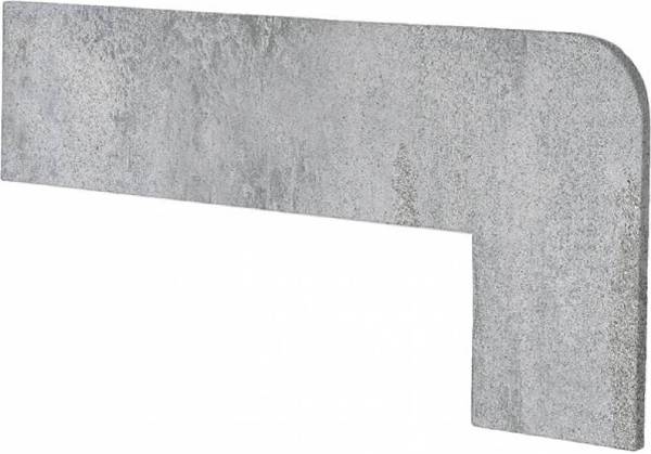 Плинтус Opera Zanquin Recto Silver Dcha 42.3х17.5